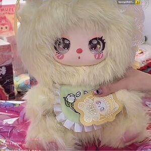 Fluffy Yellow Lila’s 600% Tea Time Cat Doll with Cute Face